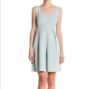 New J. Crew Kami Bridal Dress V-Neck Sea Spray